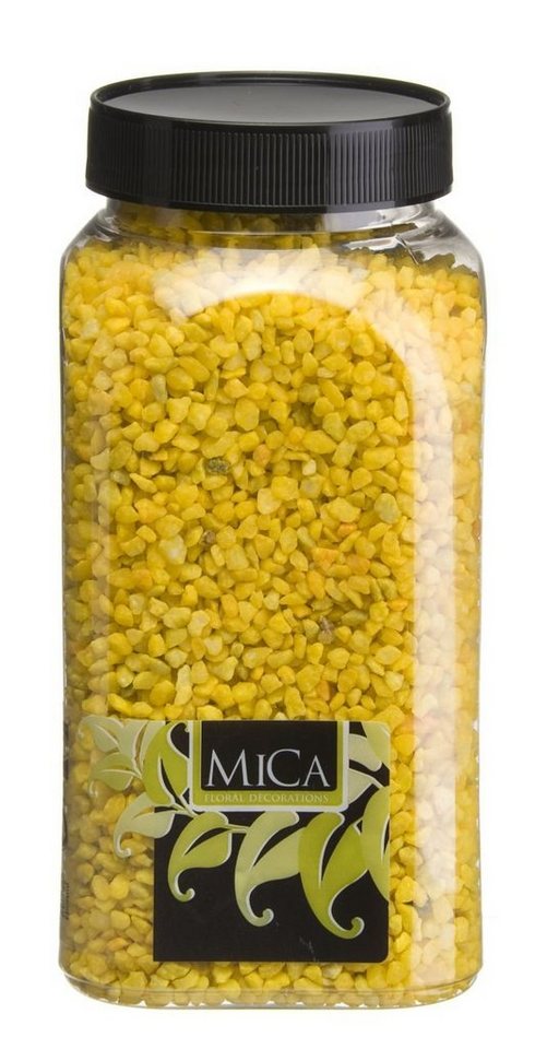 Mica Decorations Dekosteine Mica Decorations Dekoration Granulat gelb 650 ml 1 von Mica Decorations