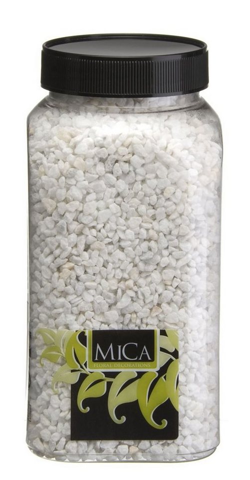 Mica Decorations Dekosteine Mica Decorations Dekoration Granulat weiß 650 ml 1 von Mica Decorations