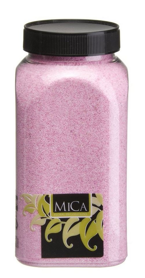 Mica Decorations Dekosteine Mica Decorations Dekoration Sand rosa 650 ml 1 kg von Mica Decorations