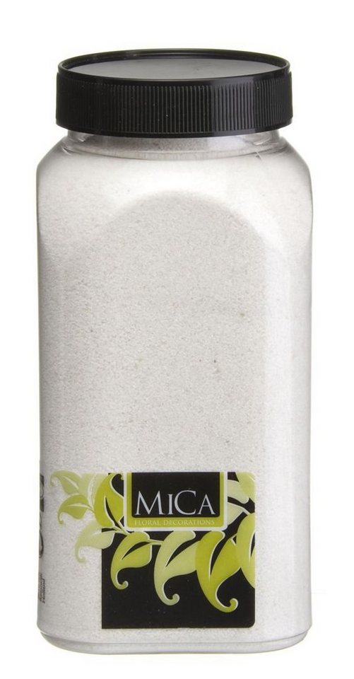 Mica Decorations Dekosteine Mica Decorations Dekoration Sand weiß 650 ml 1 kg von Mica Decorations