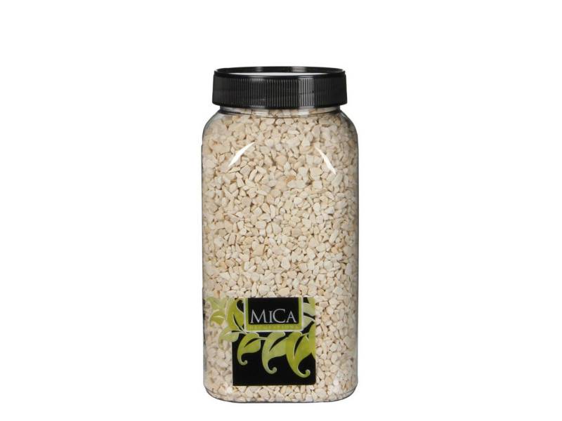 Mica Decorations Dekosteine Mica Granulat creme 650 ml 1 kg von Mica Decorations