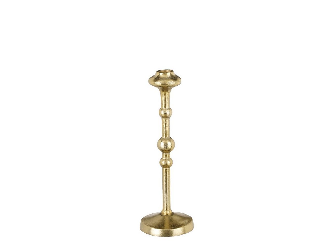 Mica Decorations Kerzenständer Mica Kerzenständer Canto gold 30 x Ø 9 cm von Mica Decorations