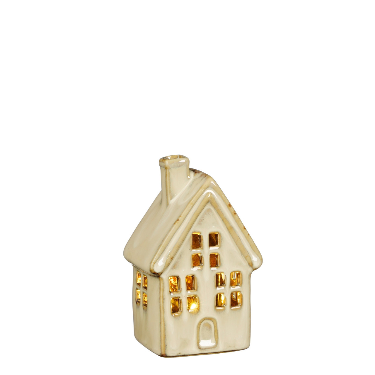 Mica Decorations LED Dekofigur Porzellan Haus 11 cm beige Mica Decorations LED Dekofigur Porzellan Haus 11 cm beige von Mica Decorations
