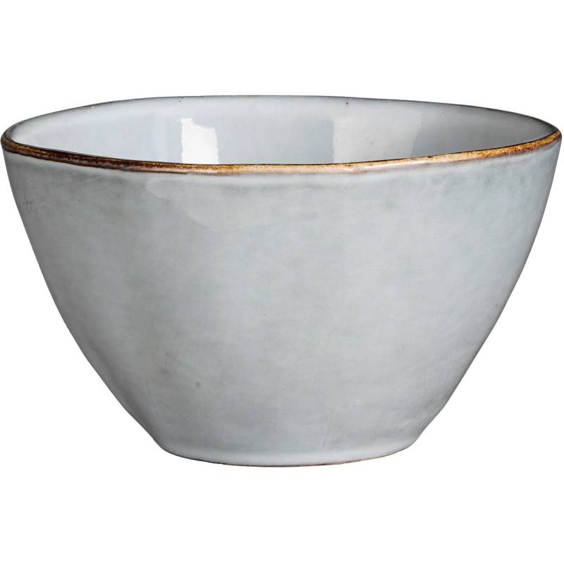 Mica Decorations Tabo Schüssel H 6,5 x Ø 14 cm Hellgrau von Mica Decorations