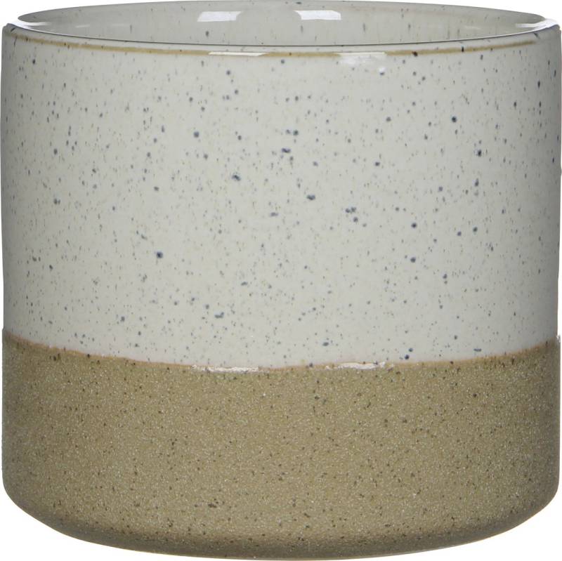 Mica Decorations Topf Lago ceramic 14,5 x 16 cm weiß von Mica Decorations
