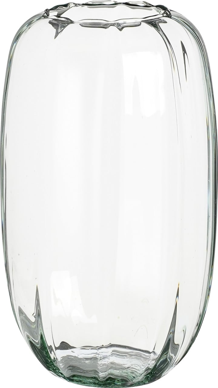 Mica Decorations Vase Glas Ricci transparent Ø 15 x 25 cm von Mica Decorations