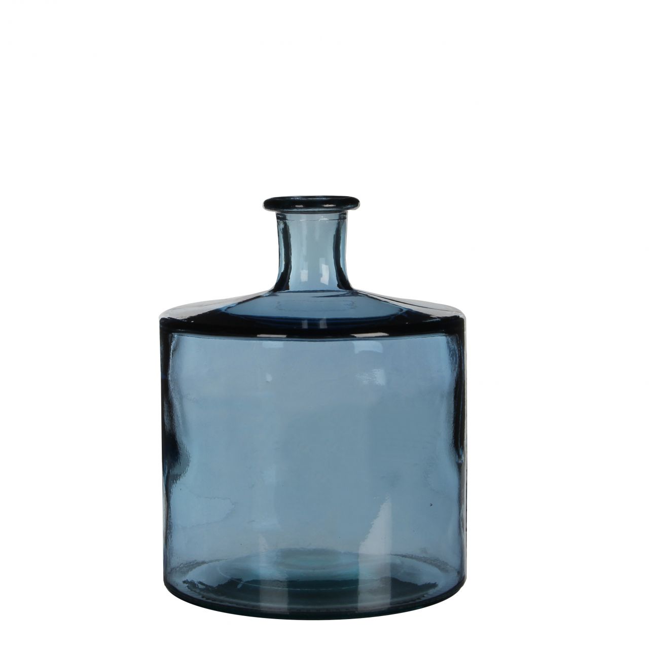 Mica Flasche Guan Glas blau 26 x 21 cm von Mica Decorations