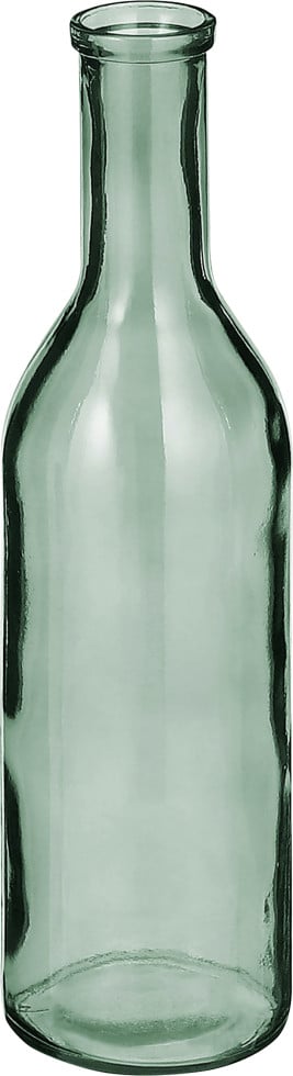 Mica Glas Flasche Rioja grau, 50 x 15 cm von Mica Decorations