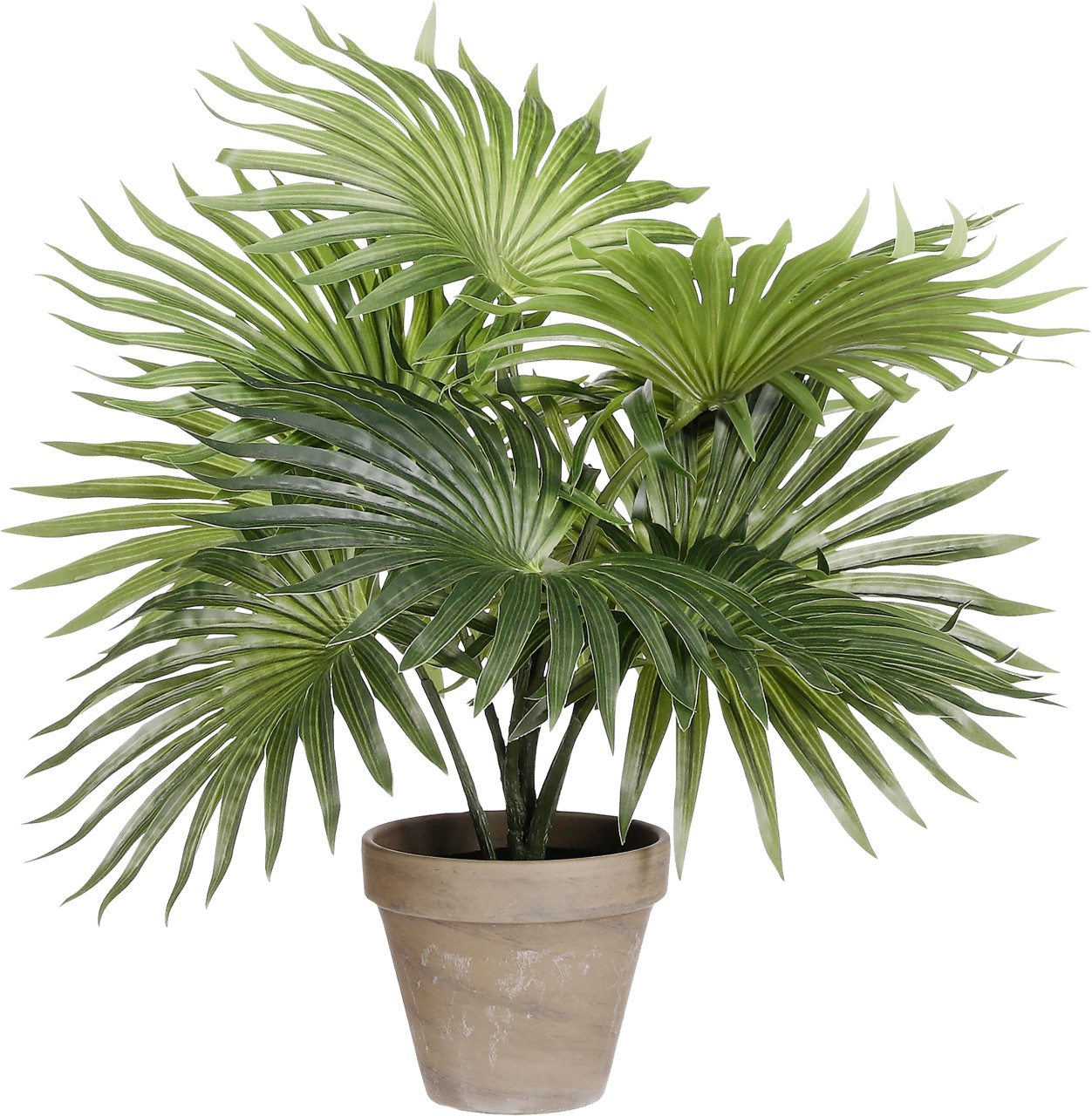 Mica Kunstpflanze Palme grün im Topf 40 cm von Mica Decorations