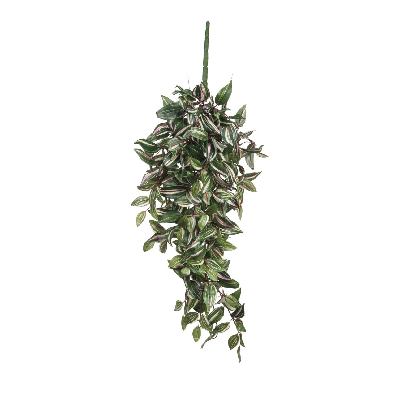 Mica Kunstpflanze Tradescantia hängend grün, 80 x 30 x 15 cm von Mica Decorations