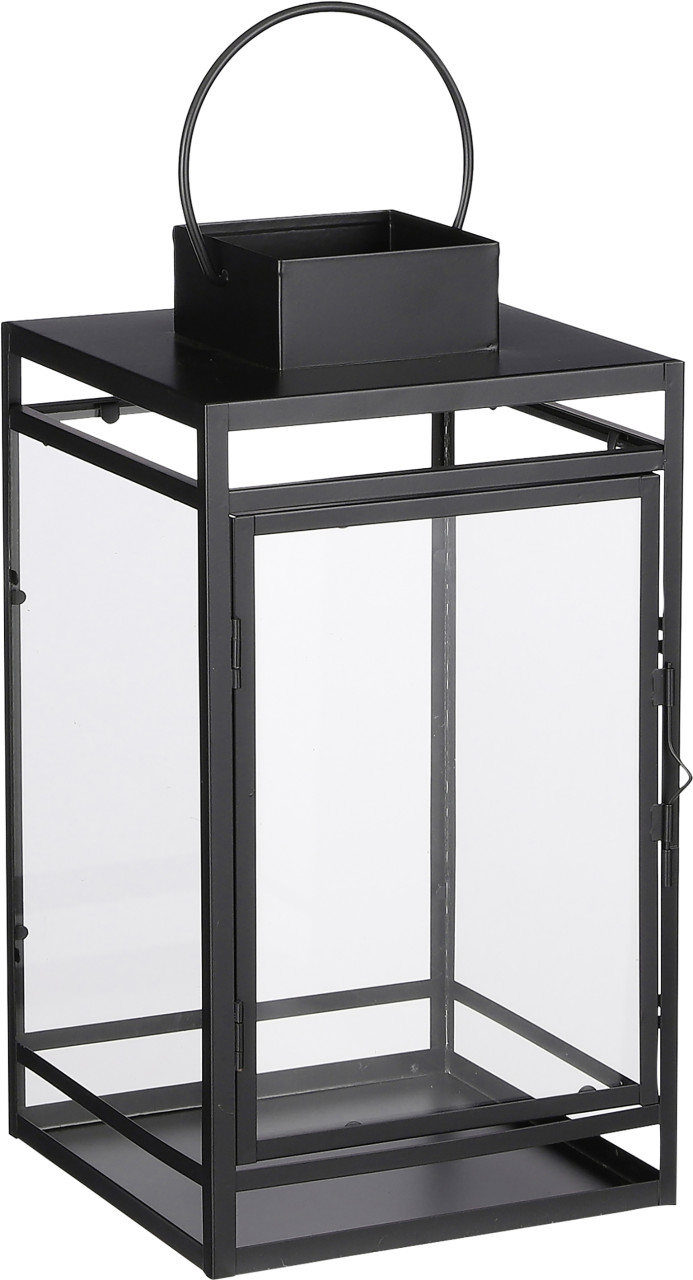 Mica Laterne Storm schwarz aus Eisen 36 x 19 x 19,5 cm Mica Laterne Storm schwarz aus Eisen 36 x 19 x 19,5 cm von Mica Decorations