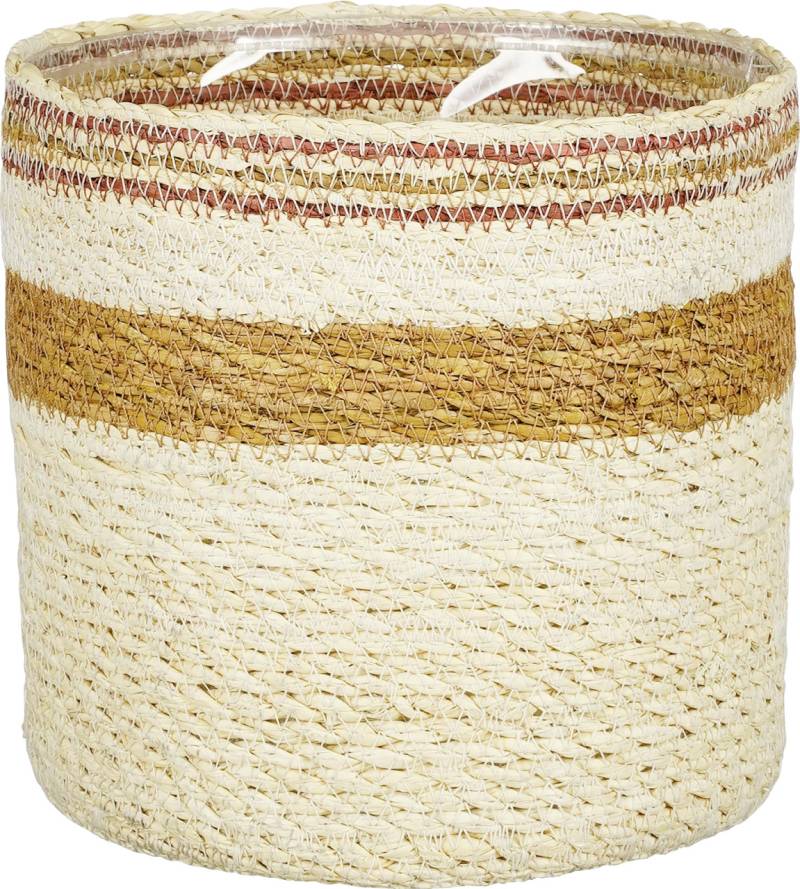 Mica Seegraskorb Jameson Korb Ø 20 x H 20 cm gelb von Mica Decorations