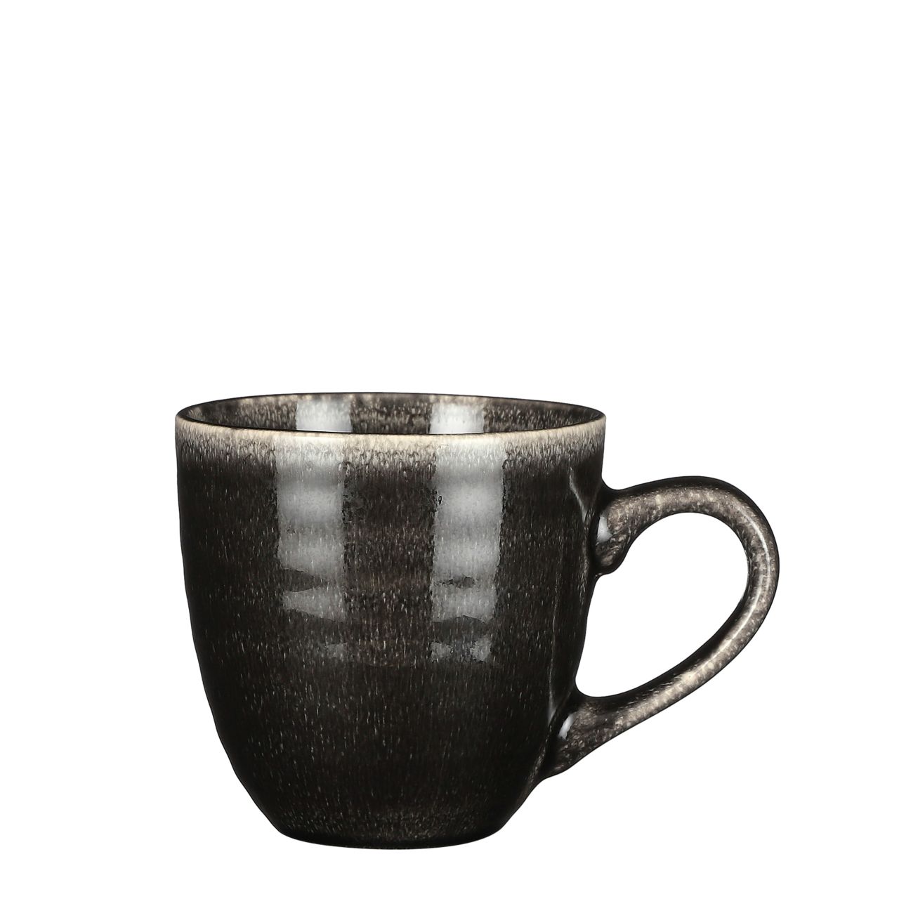 Mica Tasse Tabo schwarz, 9 cm x 9 cm von Mica Decorations