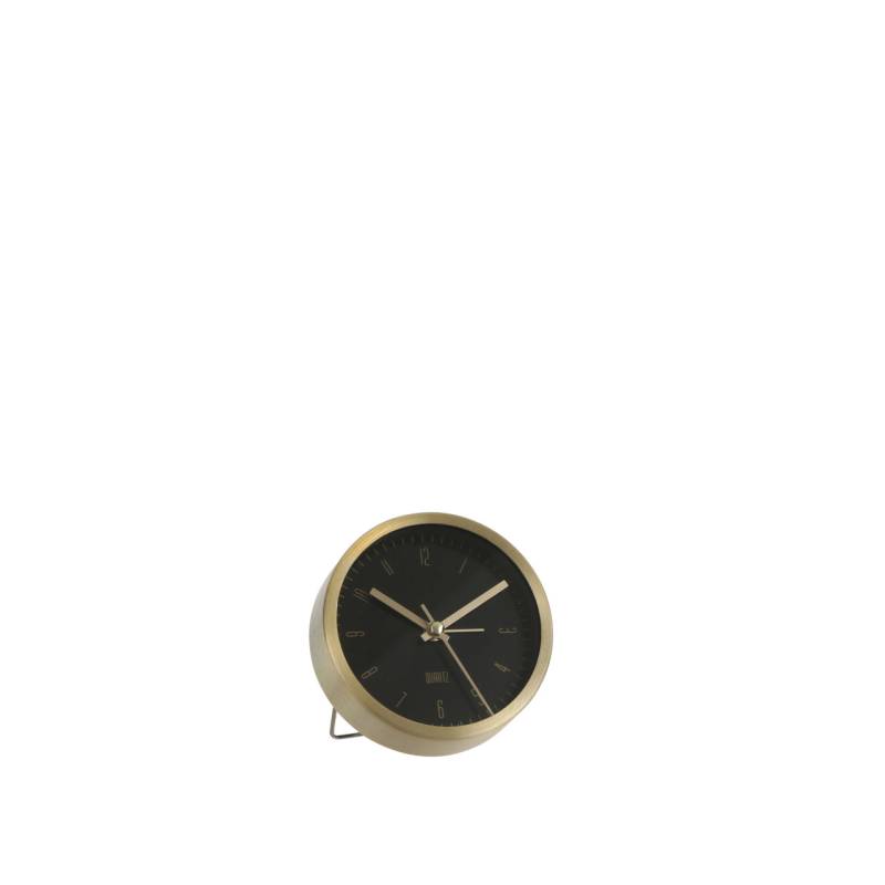 Mica Tischuhr Bonn Ø 9 x H 4 cm schwarz von Mica Decorations