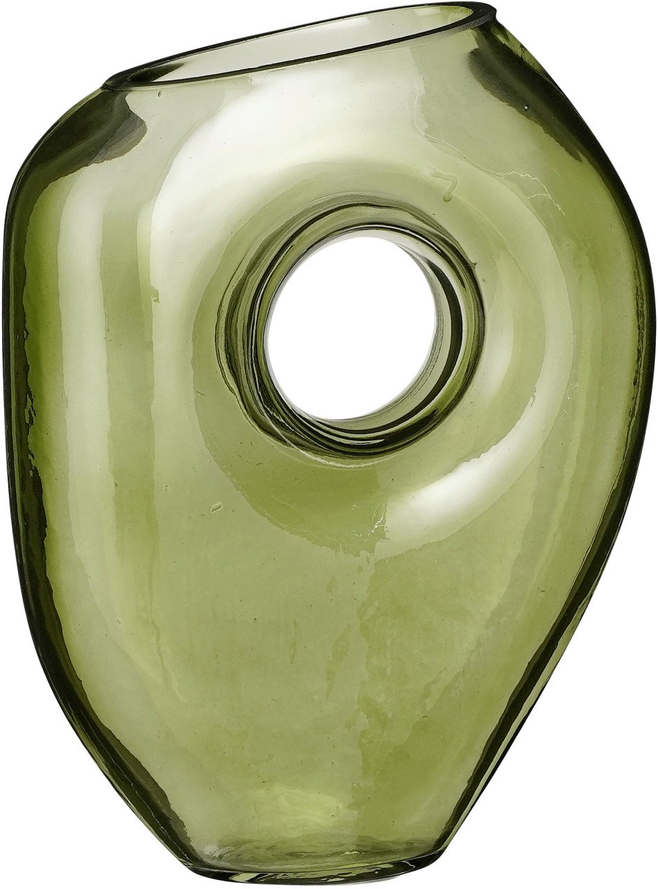 Mica Vase Jay Glas grün 22,5 cm von Mica Decorations