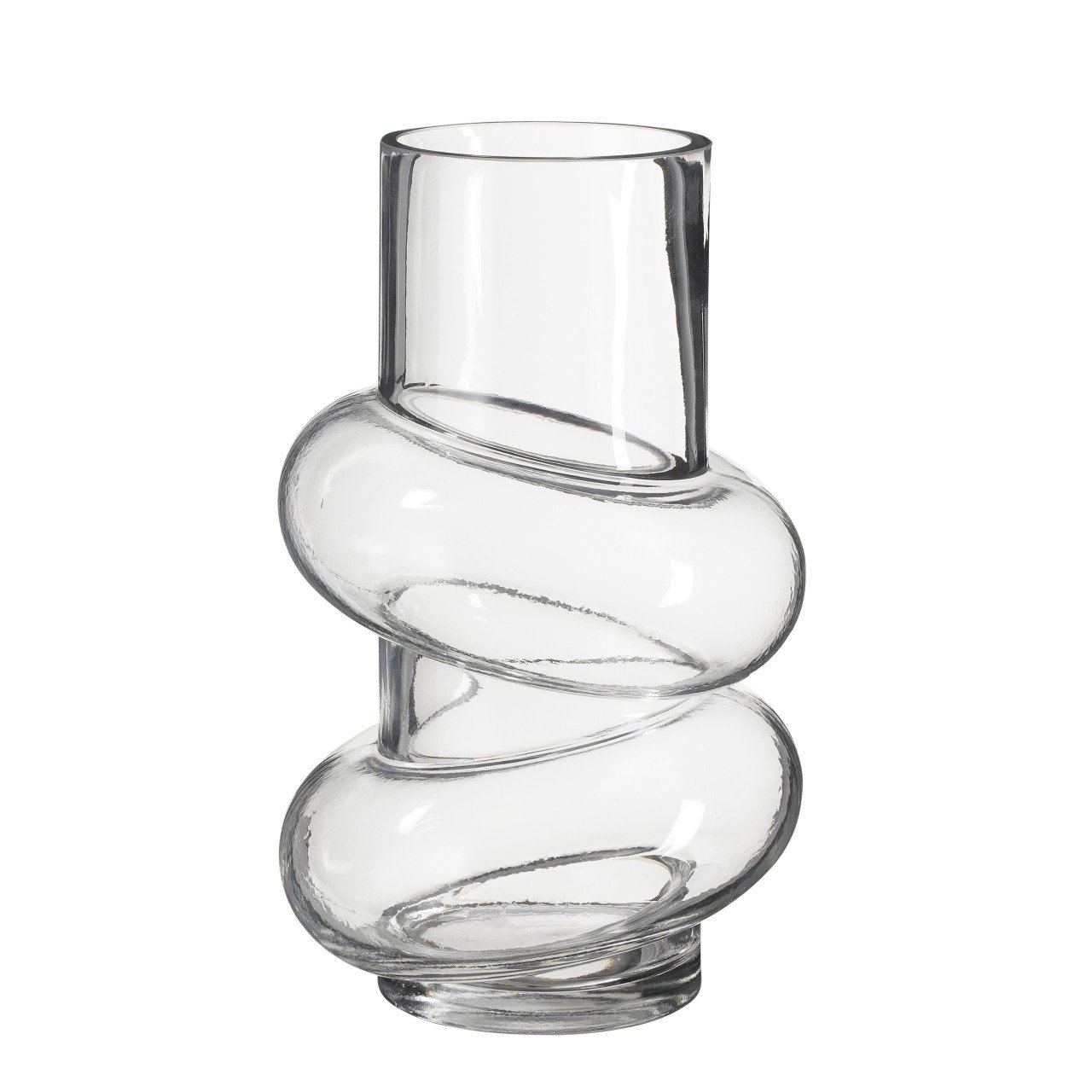 Mica Vase Kizz Glas 26 x 16 cm von Mica Decorations