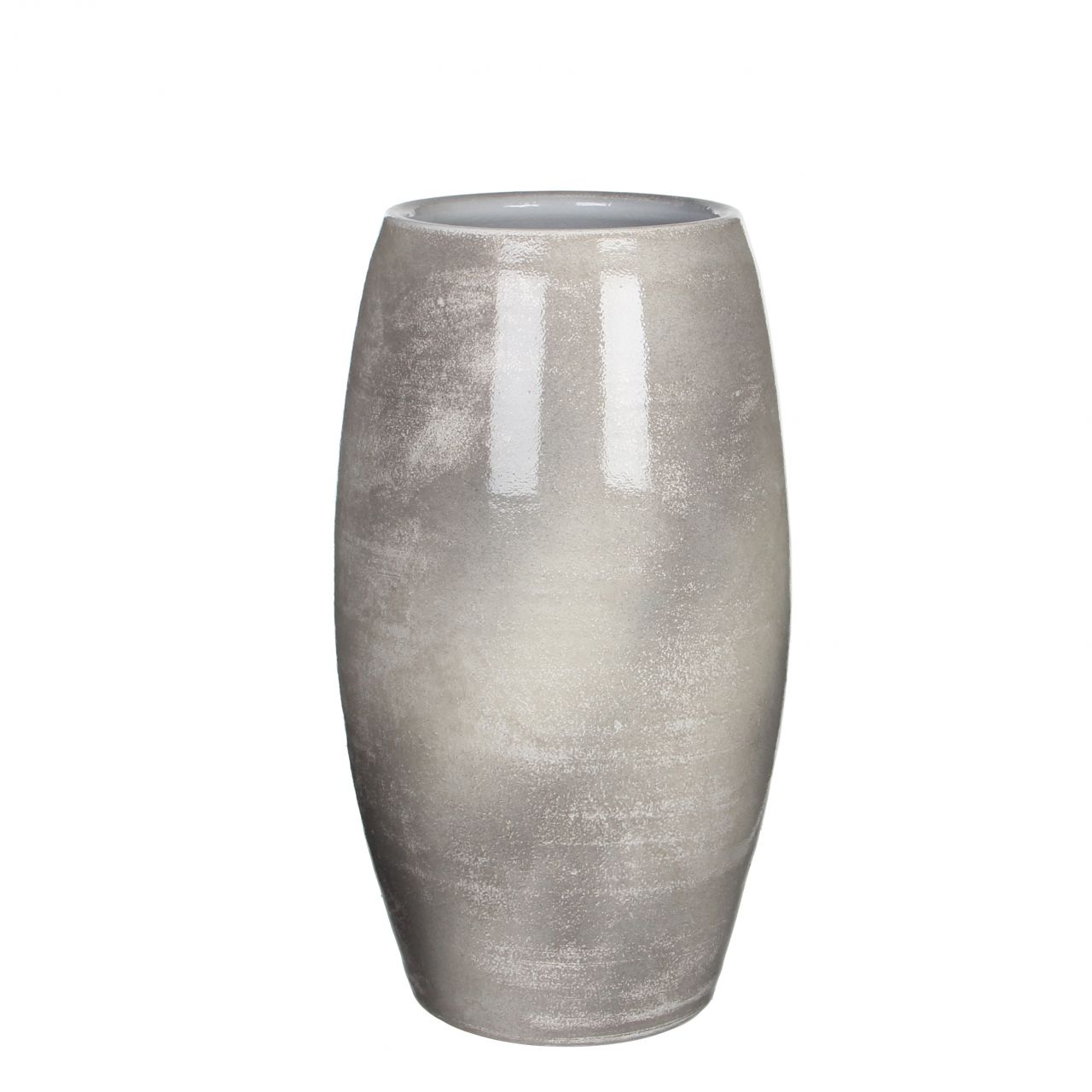 Mica Vase Lester hellgrau, 50 x 30 cm von Mica Decorations