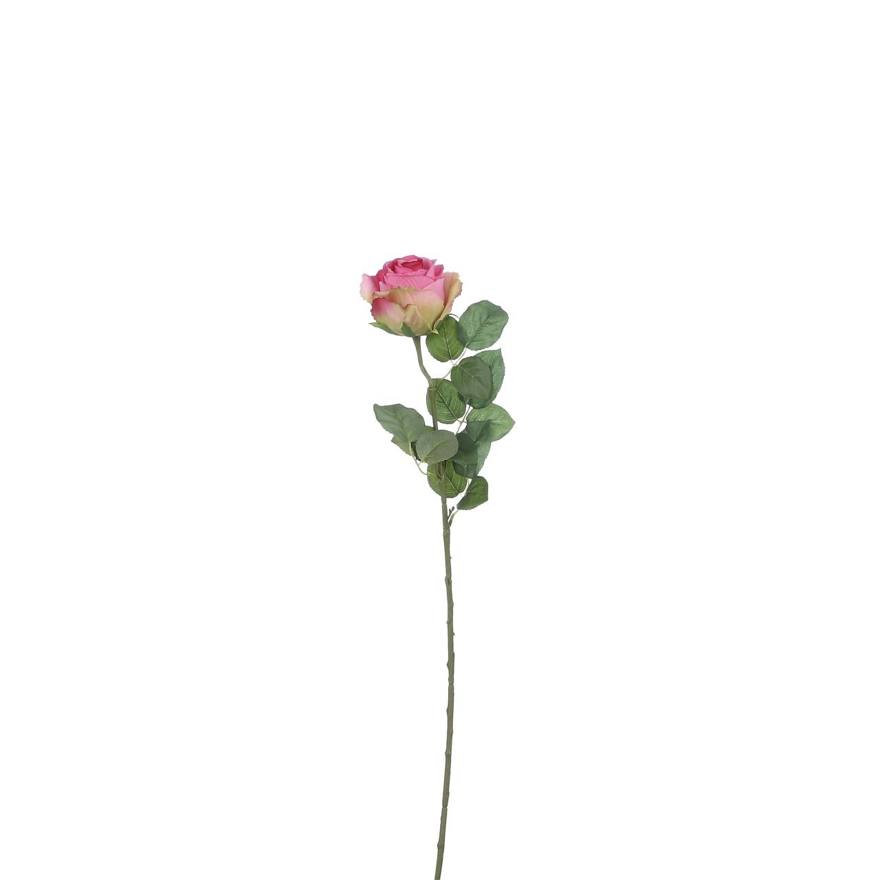 Mica künstliche Rose dunkelrosa 69 cm von Mica Decorations