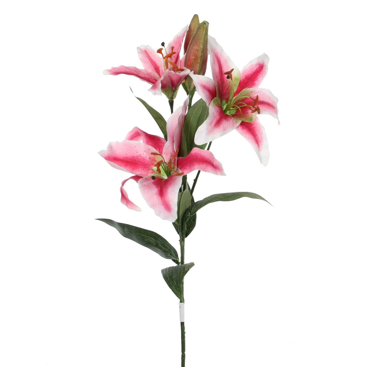 Mica künstlicher Lilienstiel stargazer rosa 75 cm von Mica Decorations