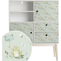 Möbelfolie - Froschwetter | Sage Ikea Hack Klebefolie Für Möbel Fürs Kinderzimmer von MicaMicaWalldeco