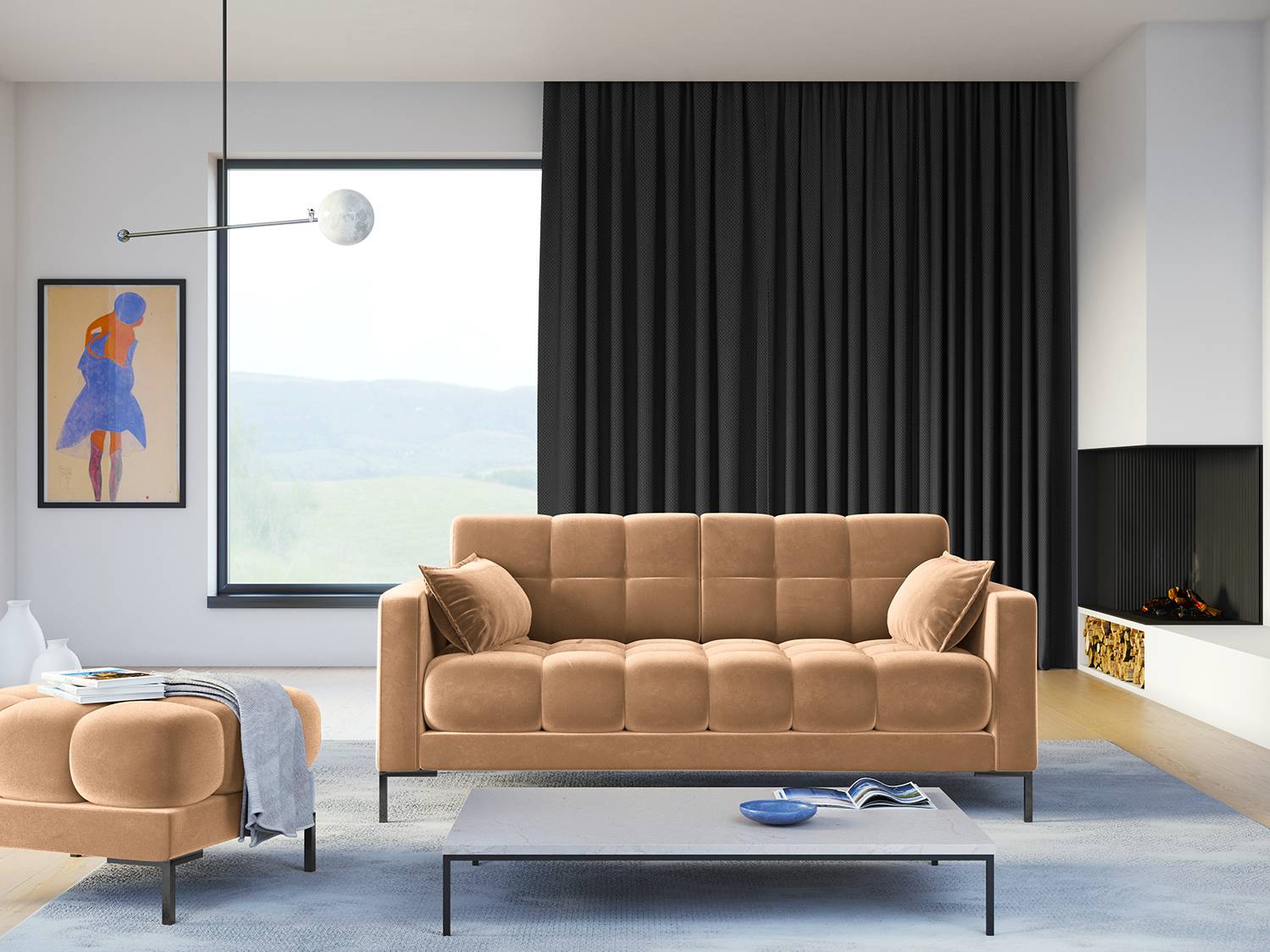 2-Sitzer Sofa Costellio von Micadoni Home