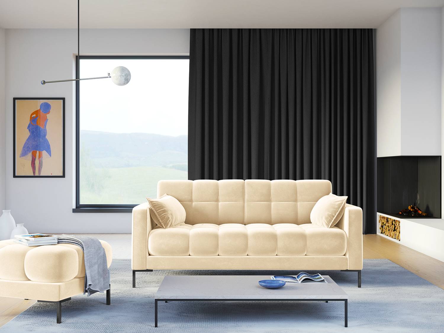 2-Sitzer Sofa Costellio von Micadoni Home