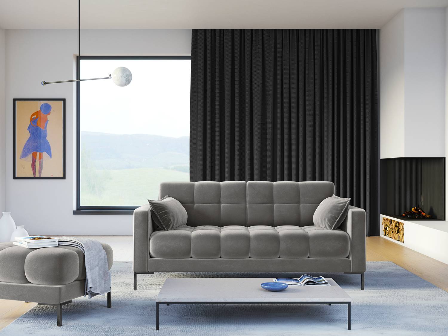 3-Sitzer Sofa Costellio von Micadoni Home