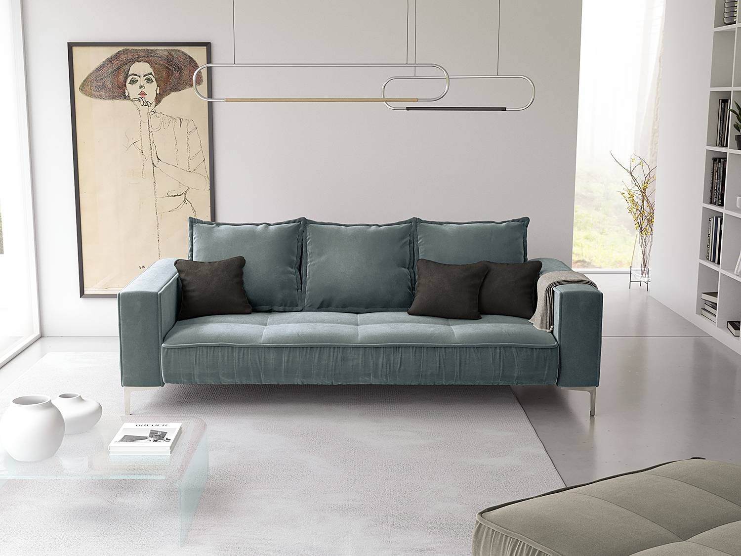 3-Sitzer Sofa Sides von Micadoni Home