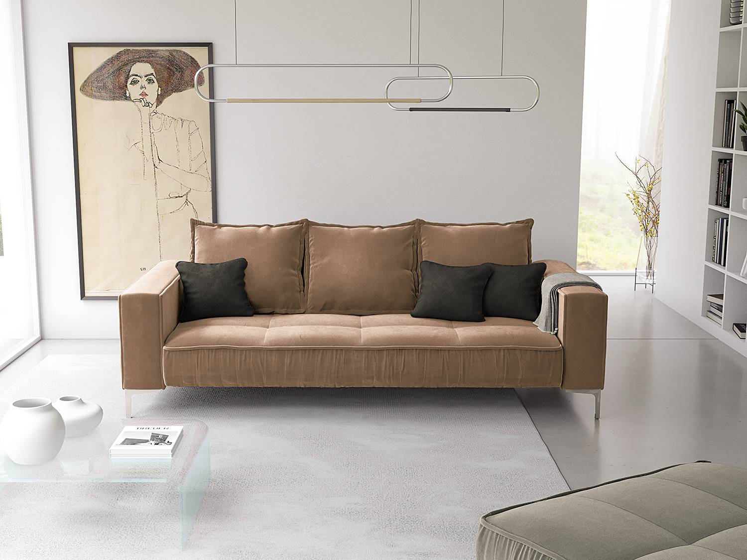 3-Sitzer Sofa Sides von Micadoni Home