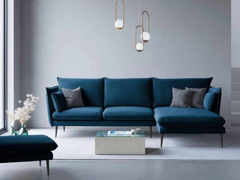 Ecksofa Amandola mit Ottomane von Micadoni Home