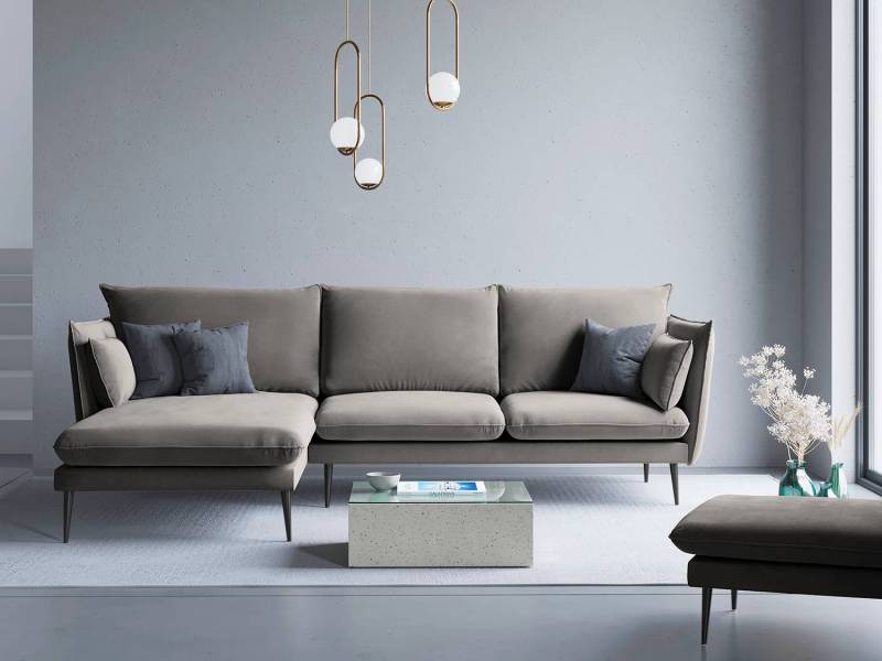 Ecksofa Amandola mit Ottomane von Micadoni Home