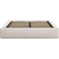 Micadoni | Bettgestell mit Stauraum Simon 200x200 Bouclé von Micadoni