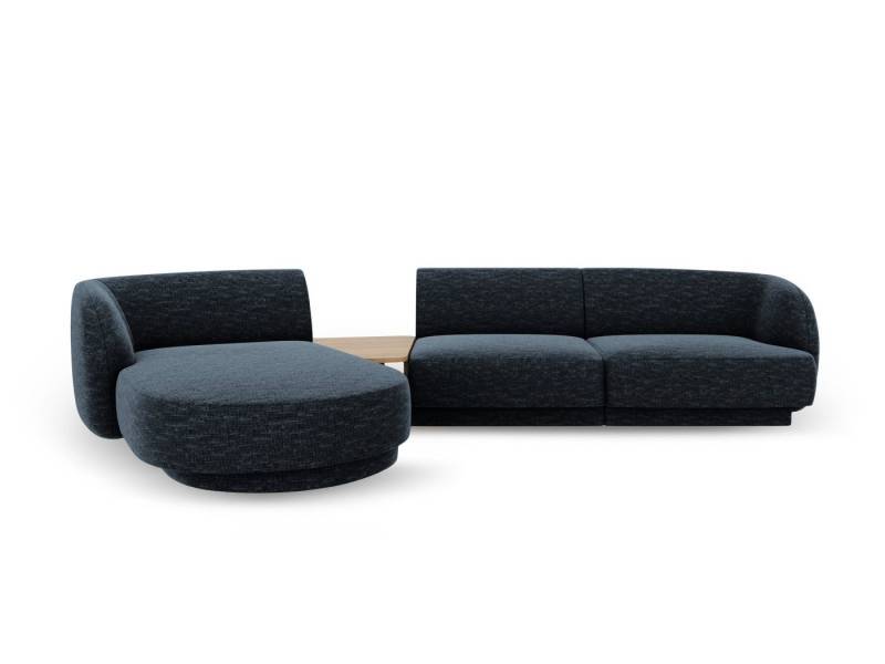 Micadoni Sofa Miley, modular mit Recamiere 3-Sitzer von Micadoni