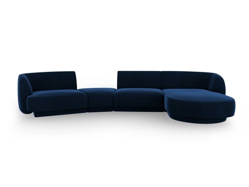 Micadoni Sofa Miley, modular mit Recamiere 4-Sitzer von Micadoni
