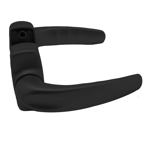 Griff-Set aus Aluminium, Schwarz - 6842 von Micel