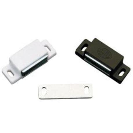 Magnetschäpper Möbelmagnet Türmagnet Türveschluß Weiß oder Braun 3 Kg (Braun) von Micel