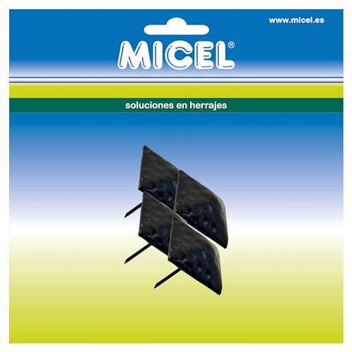 Micel 92454 Nägel für Türen, Schwarz von Micel