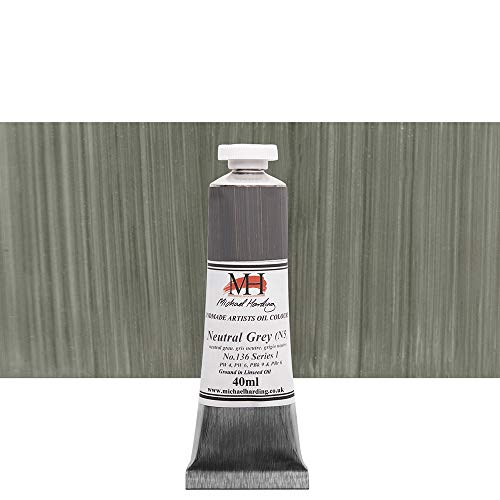 Michael Harding : Oil Colour : 40ml : Neutral Grey von Michael Harding