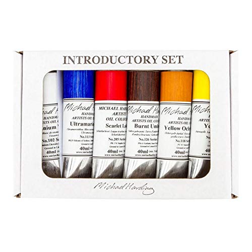 Michael Harding : Oil Paint : Introductory Set : 6x40ml von Michael Harding