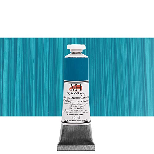 Michael Harding Artist Oil Colors - Phthalocyanine Turquoise - 40ml Tube by Michael Harding von Michael Harding