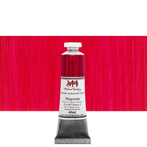 Michael Harding Öl Farbe: 40ml Magenta von Michael Harding