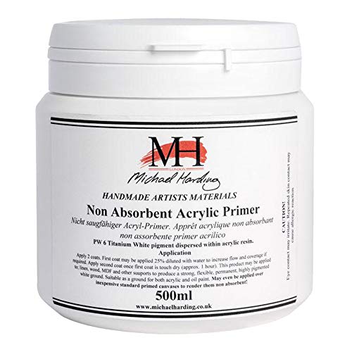 Michael Harding's Artist Oli Colours, Non Absorbent Acrylic Primer, 500ml,NAAP von Michael Harding