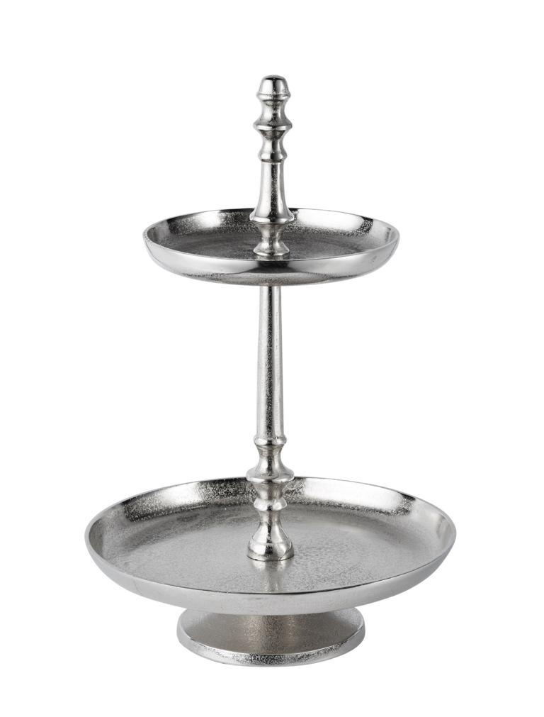 Etagere Silber 46 cm von Michael Noll