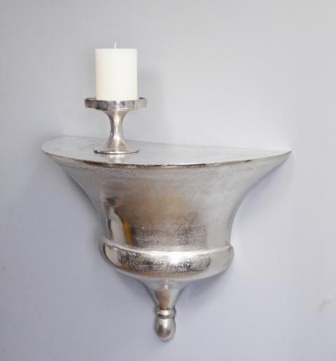 Wandkonsole Aluminium Silber Massiv Wandkonsole Aluminium Silber Massiv von Michael Noll