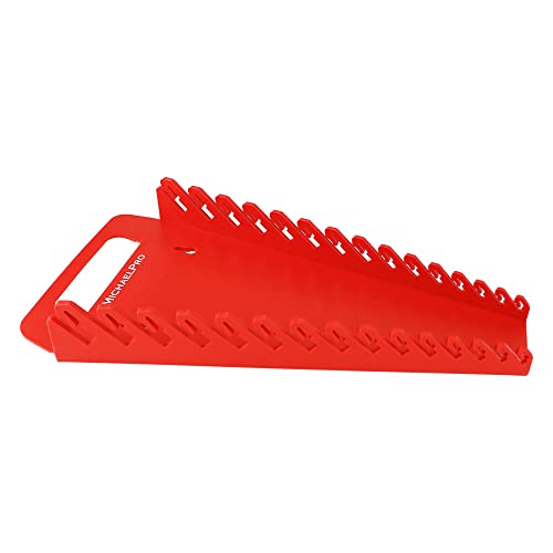 MichaelPro MP014033 15-teilig Schraubenschlüsselhalter mit Tragegriff | Schraubenschlüssel-Organizer | Schlüsselablage | Schlüsselhalter | Werkzeughalter | Werkzeug-Organizer | Werkzeugständer | Rot | MichaelPro MP014033 15-teilig Schraubenschlüsselhalter mit Tragegriff | Schraubenschlüssel-Organizer | Schlüsselablage | Schlüsselhalter | Werkzeughalter | Werkzeug-Organizer | Werkzeugständer | Rot | von MichaelPro