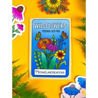 Wildblumen Saatpackungen | Blumensamen Gartengeschenk Frühlingsgeschenk Blumenliebhaber Frühlingsdekoration Blumen Geschenk Geburtstagstag von MichaelaKCreations