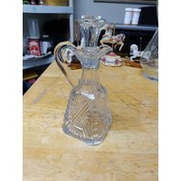Essig Geschnittene Glaskrüge Mit Stopper Circa. 1970Er Jahren von Michaeljamesthings