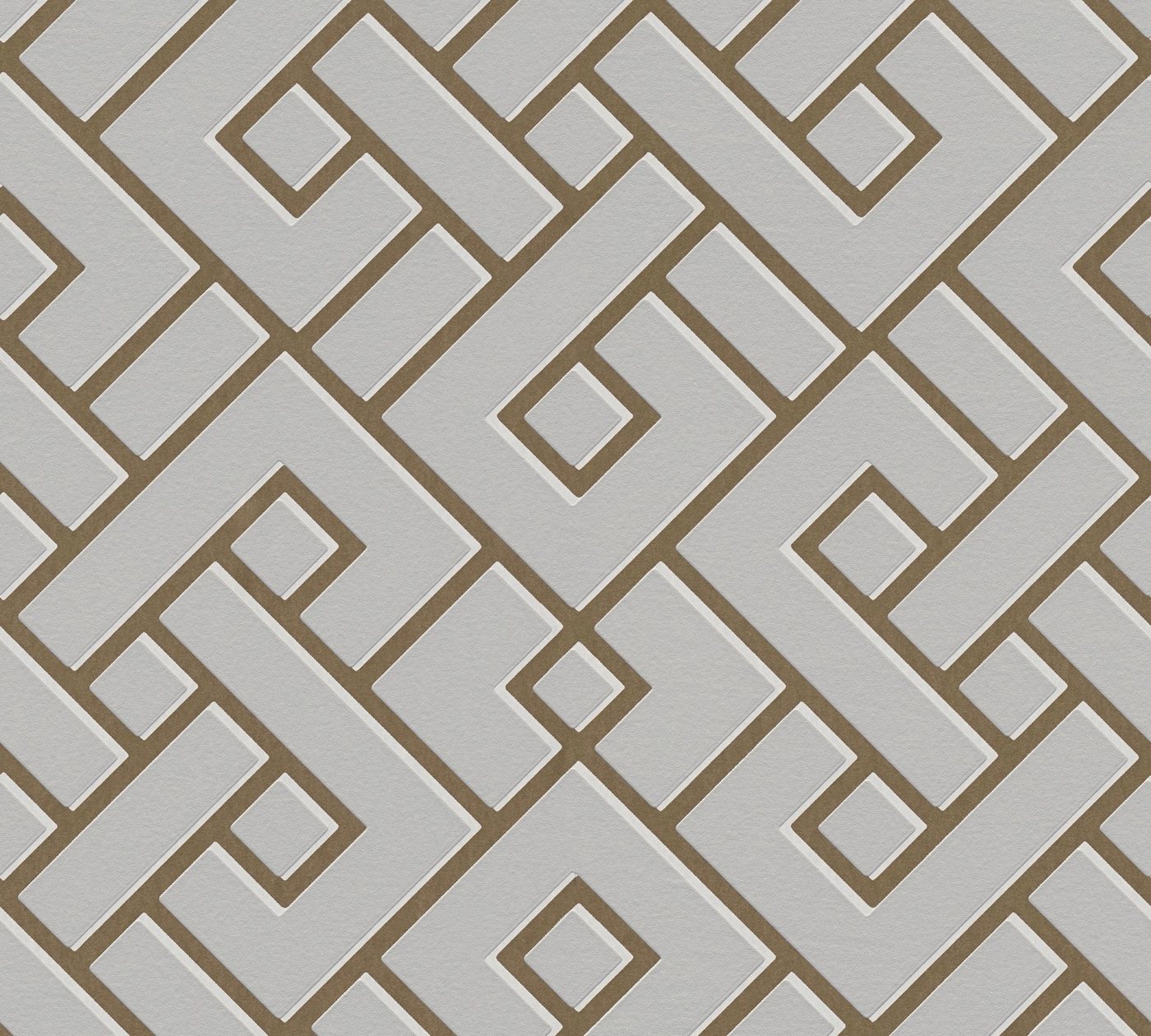 Michalsky Mustertapete Michalsky 4 Change is good, Geometrische Tapete, grau, gold Michalsky Mustertapete Michalsky 4 Change is good, Geometrische Tapete, grau, gold von Michalsky