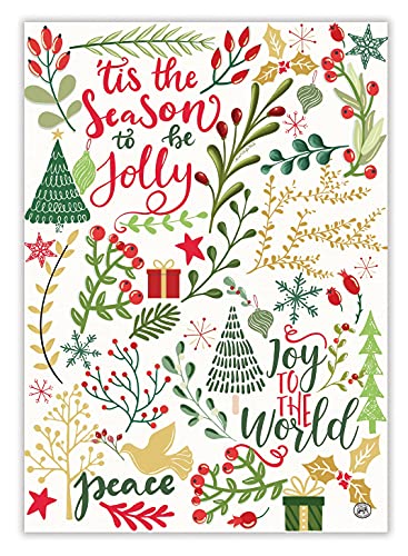 Michel Design Works Küchentuch, Geschirrtuch, Joy to The World von Michel Design Works