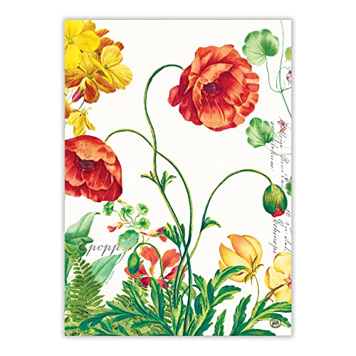 Michel Design Works Küchentuch, Mohnblumen und Posies von Michel Design Works